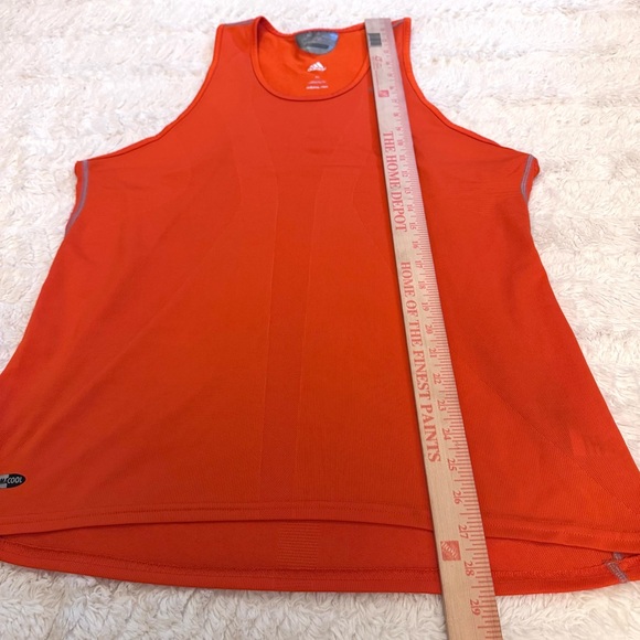 Vintage Adidas ClimaCool Orange Tank | Early 2000s | Size XL activewear - Picture 6 of 6